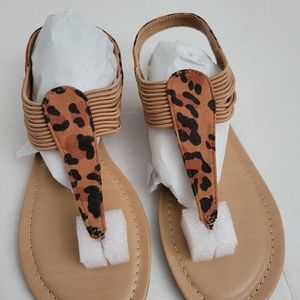 Dream Pairs Leopard Sandals